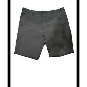 Callaway Mens Golf Shorts Dark Grey Flat Front Performance Size 38